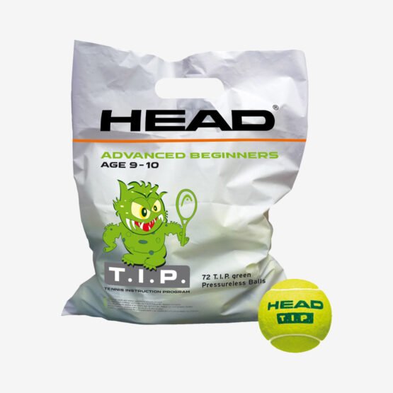 HEAD TIP GREEN 72 BALL POLYBAG ΜΠΑΛΑΚΙΑ TENNIS