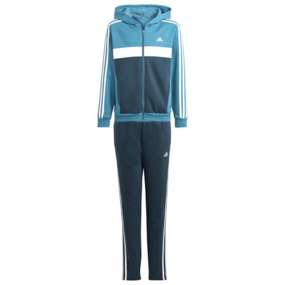 Σετ Παιδικής Φόρμας Adidas Tiberio 3- Stripes Colorblock Fleece Track Suit
