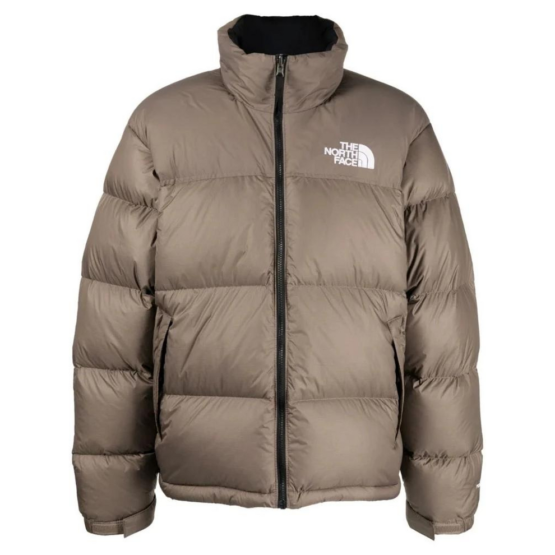 THE NORTH FACE TAUPE BROWH PUFFER JACKET