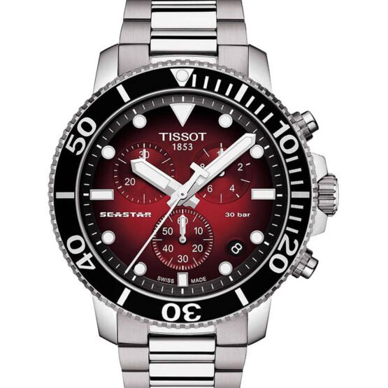 TISSOT SEASTAR CHRONOGRAPH SILVER