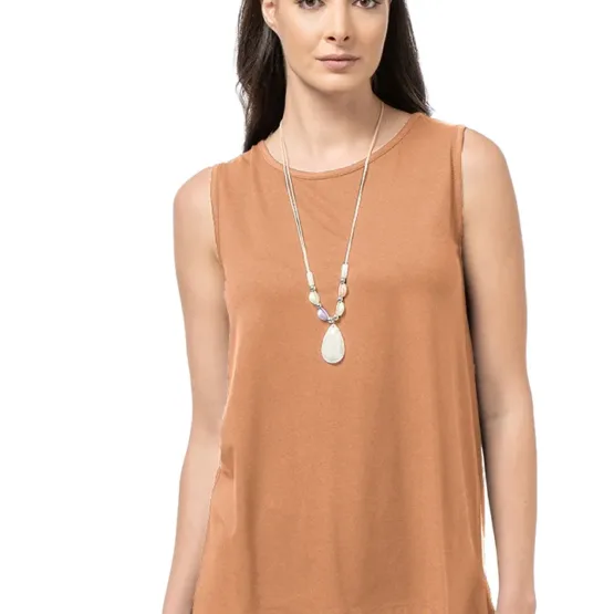 ΜΠΛΟΥΖΑ VISCOZE ΑΜΑΝΙΚΗ ΜΕ ΑΝΟΙΓΜΑΤΑ