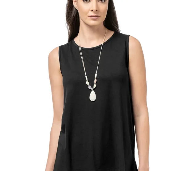 ΜΠΛΟΥΖΑ VISCOZE ΑΜΑΝΙΚΗ ΜΕ ΑΝΟΙΓΜΑΤΑ