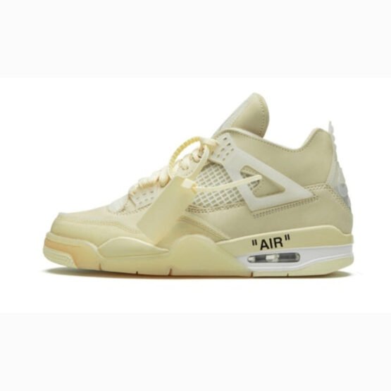 NIKE AIR JORDAN 4 OFF-WHITE "SAIL"