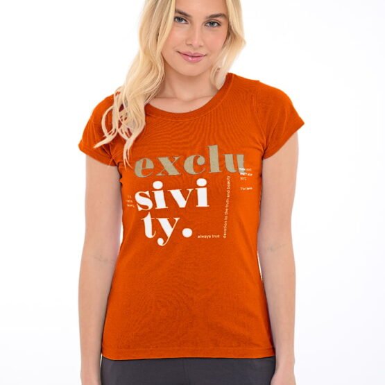 ΜΠΛΟΥΖΑ ΜΑΚΟ ΛΑΙΜΟΚΟΨΗ ΣΤΑΜΠΑ EXCL ΠΟΡΤΟΚΑΛΙ