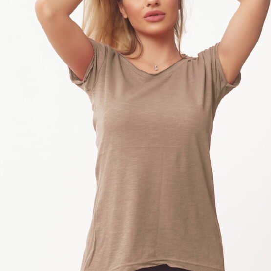 ΜΠΛΟΥΖΑ ΦΛΑΜΑ ΜΑΝΙΚΙ ΚΑΦΕ